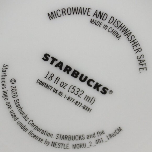 Starbucks 2020 Holiday Christmas Coffee Mug 18 oz - Picture 8 of 8